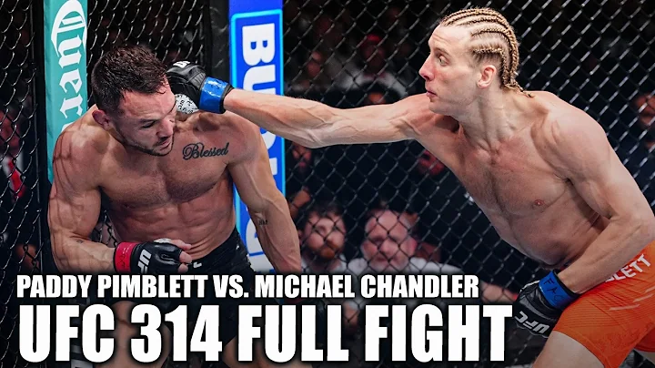 Michael Chandler vs. Paddy Pimblett FULL FIGHT from UFC 314 | ESPN MMA