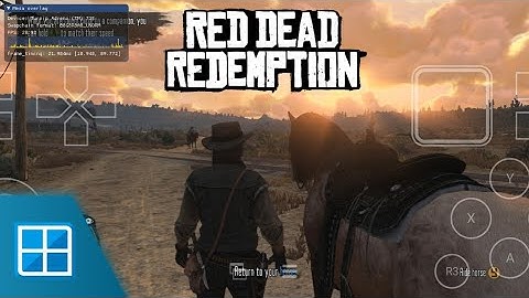 Red Dead Redemption Gameplay (HD) Winlator Glibc 7.1.3 (Windows Emulator) Android