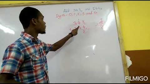 Adding in a base 5 system