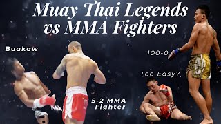 Muay Thai Fighters vs MMA Fighters