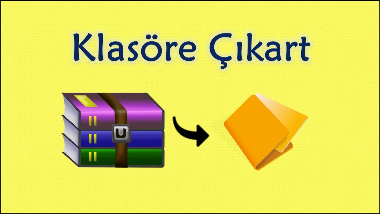 WinRAR Dosya karma Belirtilen Klasre kart