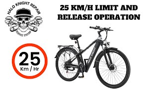 25km/h Speed Limit Operating Guidelines For H02 Ebike