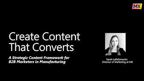 📈 Create B2B Content That Converts | Featuring Sarah LaPalomento – CMI