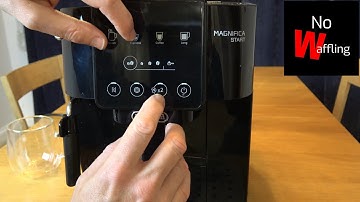 How to FACTORY RESET Delonghi Magnifica START Coffee Machine - Beginners guide