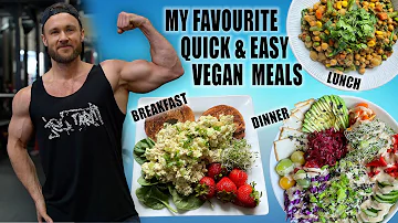 10 Minute Meals | Full Day Of Eating 🌱💪