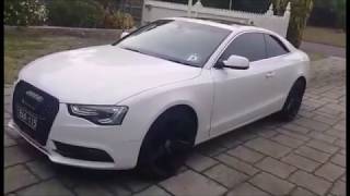 2013 Audi A5 2.0T Resonator Delete - Before & After!