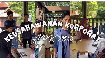 APK 30903 KEUSAHAWANAN KORPORAT- W1 GROUP 13