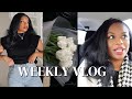 Doing A Silk Press On my Hair, Seeing Old Friends, Daycare Update | Vlog