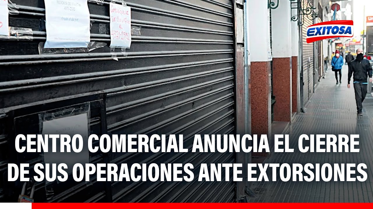 🔴🔵 Centro comercial anuncia el cierre de sus operaciones ante ...