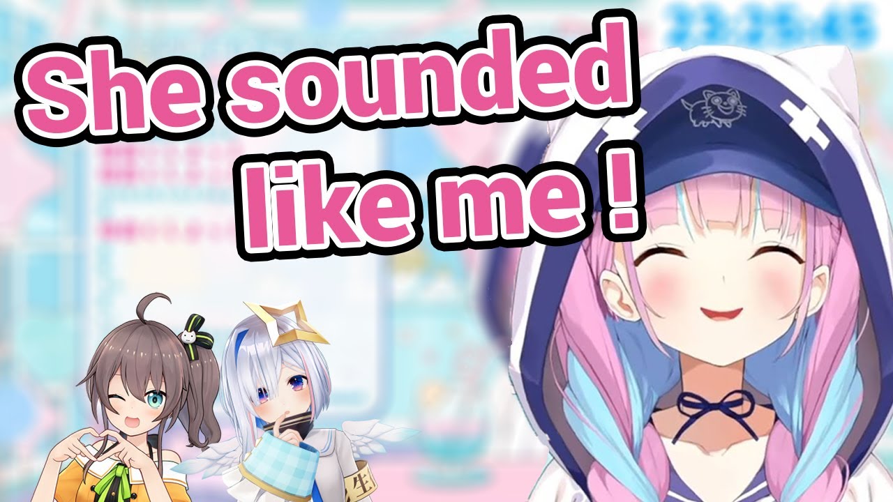 Aqua Confirm Matsuri Really Sounds like her, while Kanata....