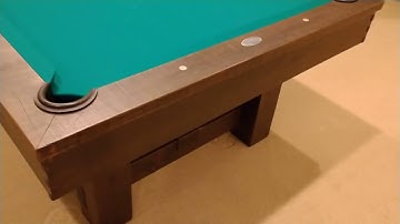 The best selling Olhausen Billiards Breckenridge pool table.