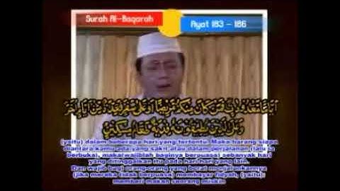 Muammar ZA . Al-Baqoroh 183-186
