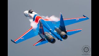 Training flights of aerobatic teams Swifts and Russian Knights / Тренировочные полёты в Кубинке