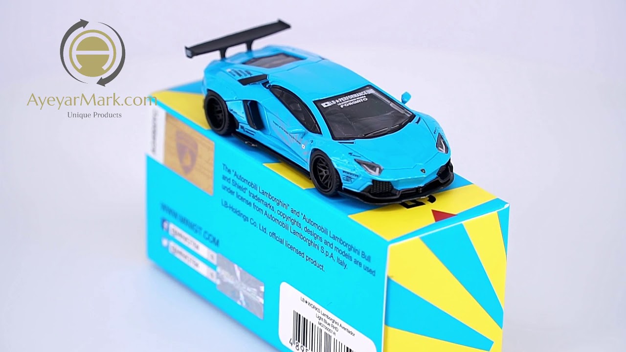MINI GT 1//64 LB WORKS Lamborghini Aventador RHD MGT00057-R