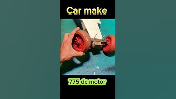 How to make mini remote control car using 775 dc motor #shorts #video