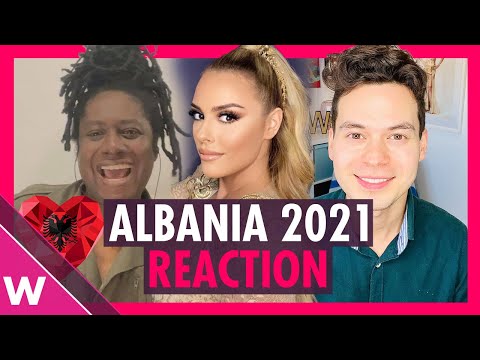 Albania Eurovision 2021 Reaction | Anxhela Peristeri "Karma"