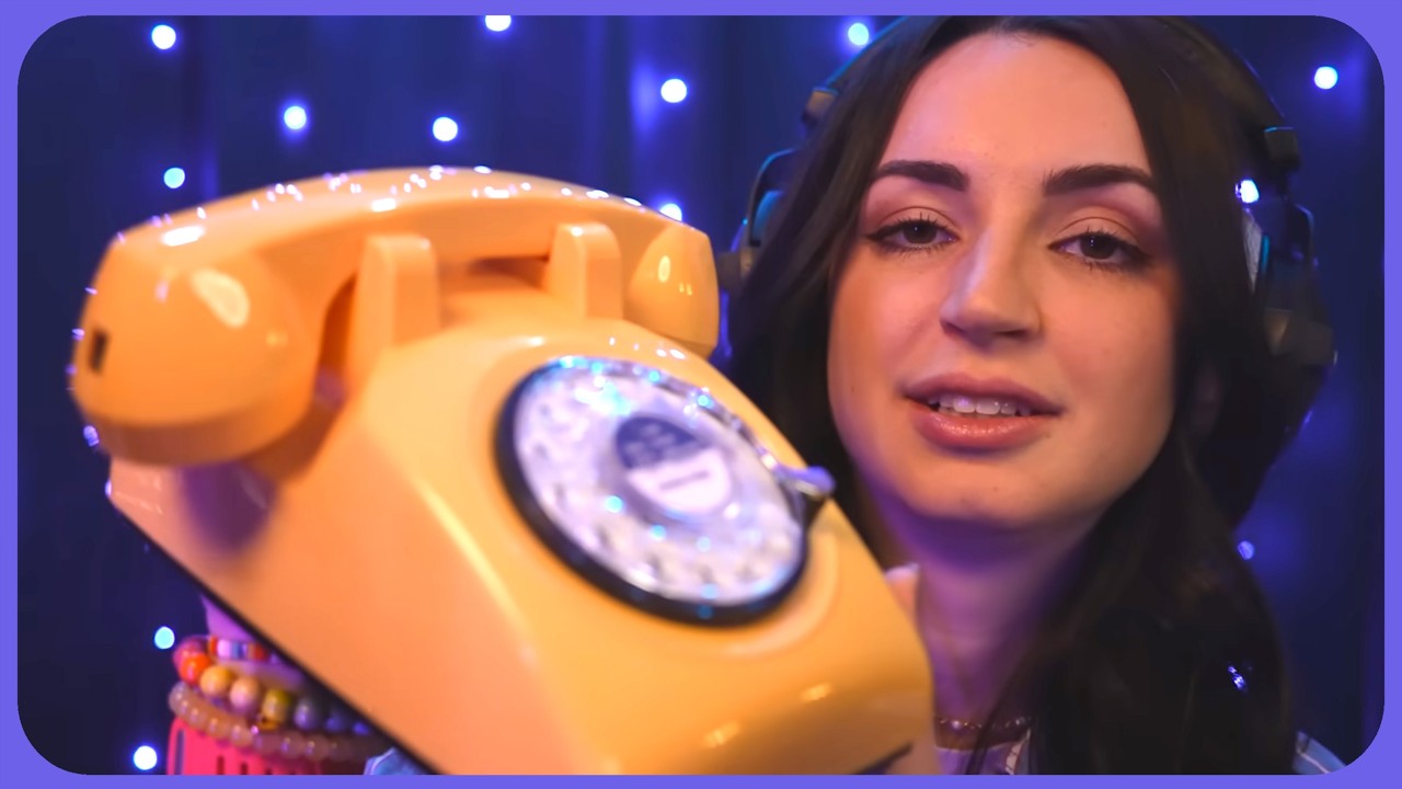1.5 Minute ASMR | Rotary Phone ASMR (but I'm barely touching it)
