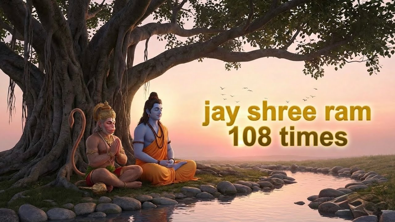 "108 Times Jai Shree Ram Mantra | Sacred Chanting for Positive Energy"