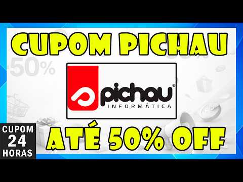 Cupom Pichau Março 2026 até 50% OFF Cupom de Desconto Pichau