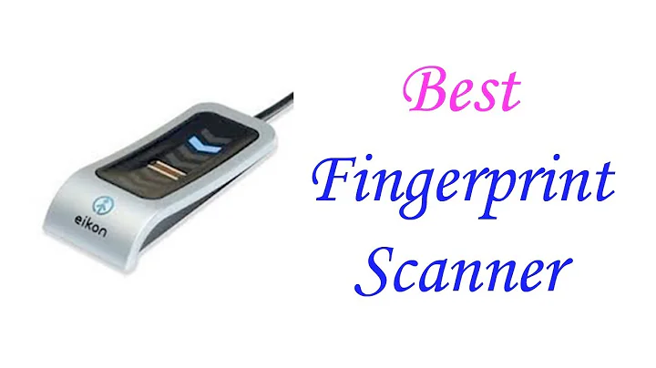 ✅ 5 Best Fingerprint Scanner 2022 || Best USB Fingerprint Reader 💦