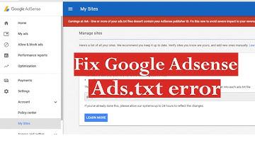How to Fix Google AdSense Ads txt file Error on WordPress