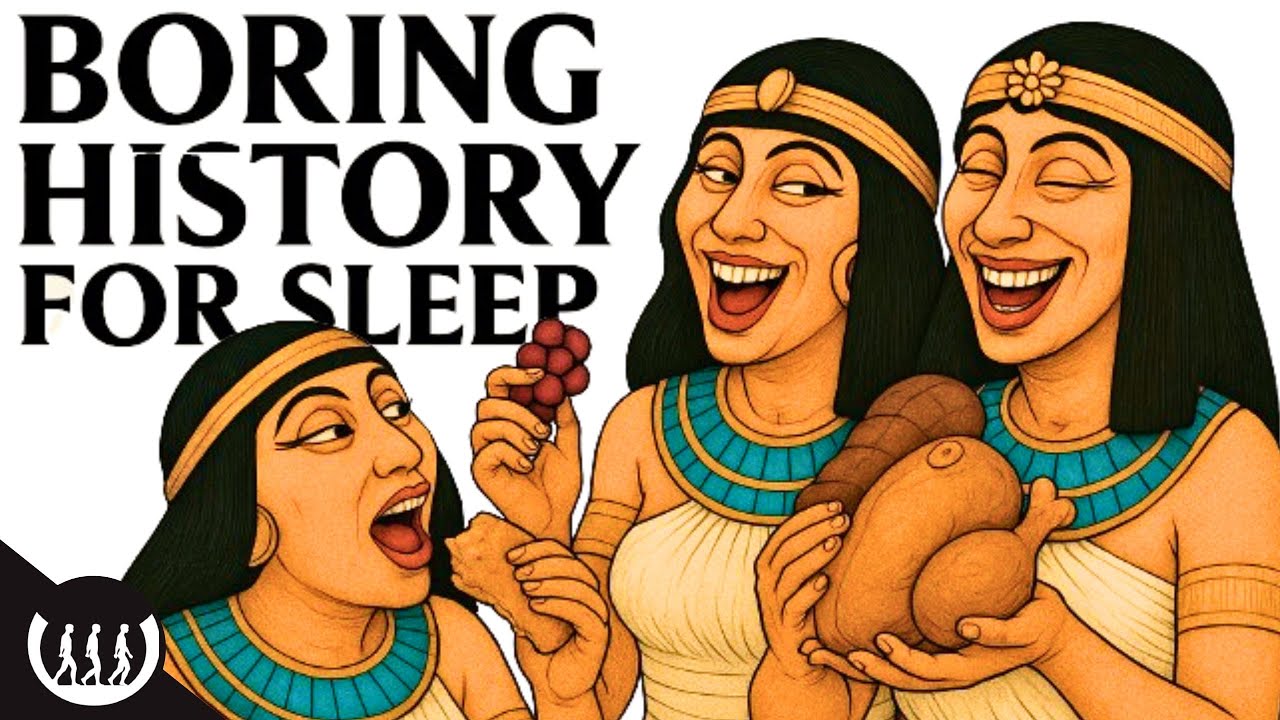 Boring History For Sleep | What Ancient Egypt JUNK FOOD Was Like and more