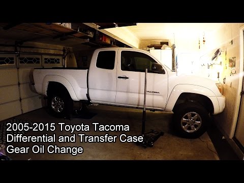 2005 2015 Toyota Tacoma 4x4 Differential And Transfer Case