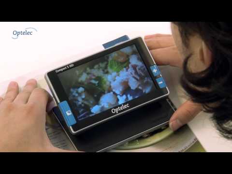 Portable Video Magnifier Optelec Compact 5 HD: How it works