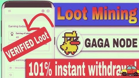 Gaga node mining widrawal | gaga node price 10.1$ | Gaga node mining real or fake? | steam | crypto