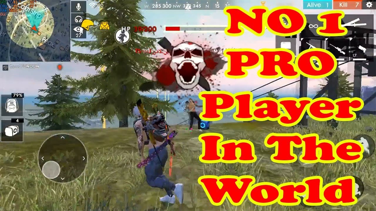 World No 1 Best Pro Player In Garena Free Fire Best Gameplay Youtube