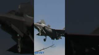 Aeronautica Militare F-35B STOVL Flyby And Highway Landing