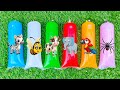Menemukan Dan unboxing Mainan Hewan, Sapi moo, Sapi Belang, Singa, Kuda, Gajah, Kingkong, Jerapah