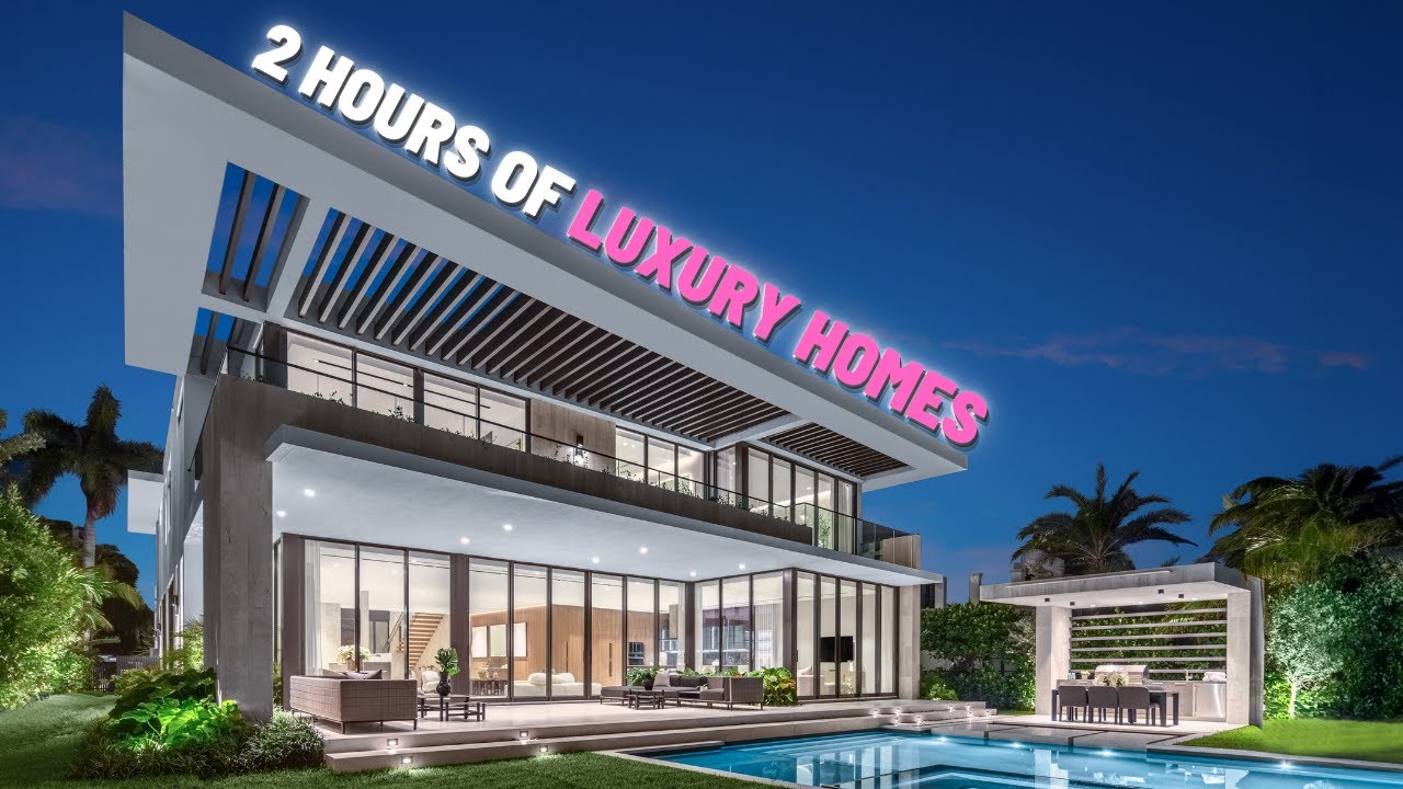 ⁣2 Hours of Jaw-Dropping LUXURY HOMES & MANSIONS