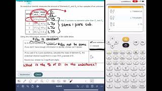 ALEKS: Using the Law of Constant Composition