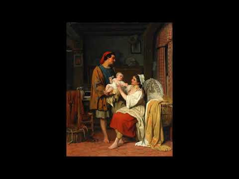 江蕙 - 看破的夢;   比利時畫家 Charles-Louis Baugniet (1814-1886)