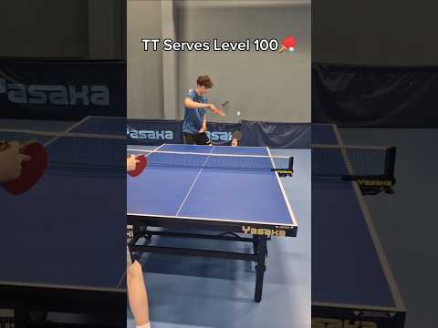 Table tennis serves