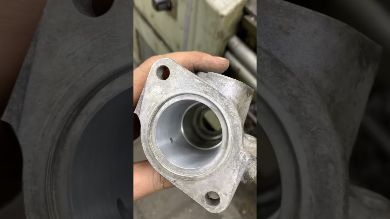 Гильзовка корпуса распределителя рулевой рейки. Ремонт рулевой рейки в ...