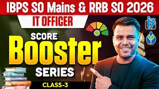 IBPS SO Mains & RRB SO 2026 |  IT Officer Score Booster Series #3 | By Vivek Pandey screenshot 1