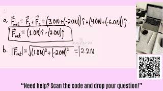 If the 1 kg standard body is accelerated by only and , then what is in unit-vector notation and as