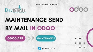 How To Send Maintenance Report Delivery Via Email #odoo18