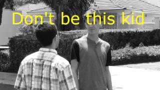 Be Predictable -- Streets, Art, SAFE Competition; Reseda High School PSA 2016