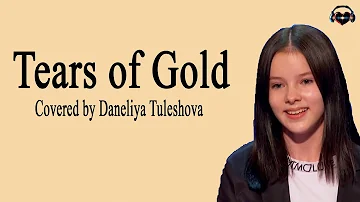 Daneliya Tuleshova  "Tears of Gold"   (Lyrics) from America's Got Talent 2020