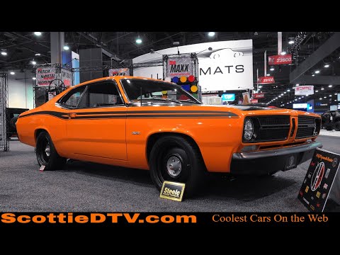 1974 Plymouth Duster Gen 3 HEMI Hot Rod Daily Driver 2021 SEMA Show Las Vegas NV
