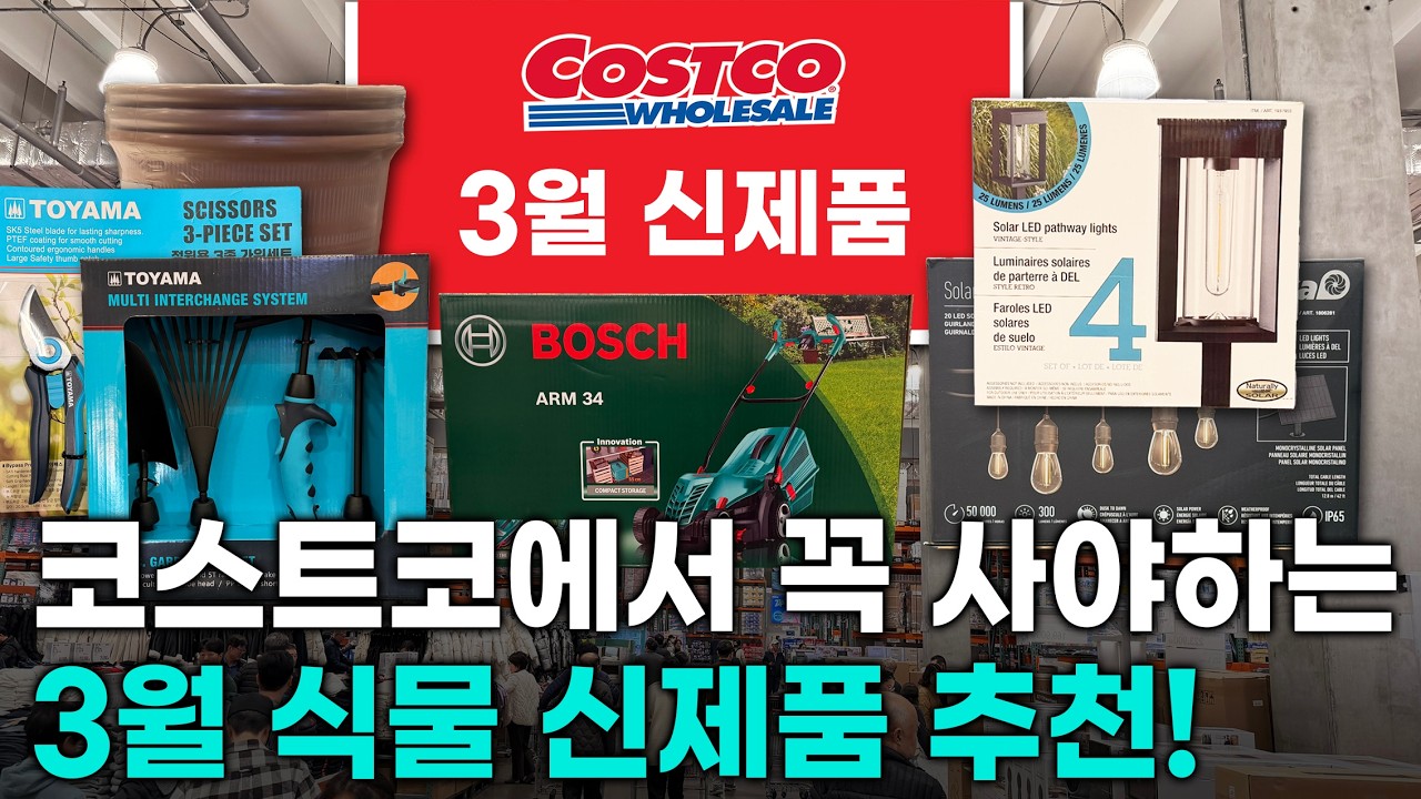 코스트코에서 꼭 사야하는 3월 식물 신제품 추천!#costco #garden