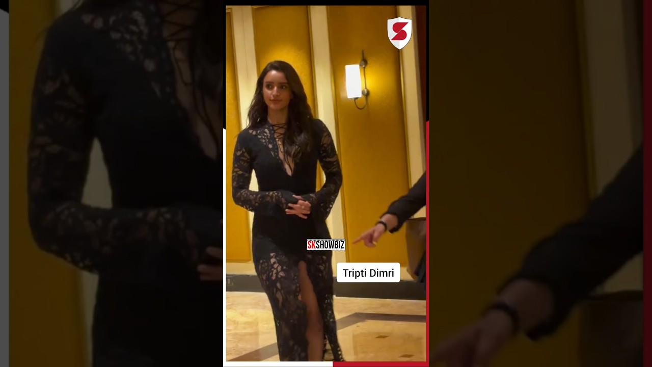 Tripti Dimri Spotted Today at an Event of Dhadak 2 😍 