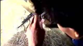 Shadow puppet making workshop in Surakarta, Indonesia