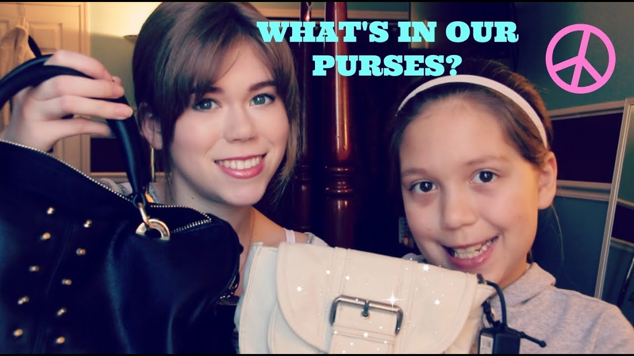 What's In My Purse...with my sister! | February 2014 | Makeupkatie95
