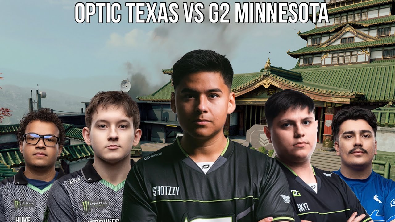 OPTIC TEXAS SLAMMING G2 MINNESOTA - Full Scrims (Shotzzy POV)