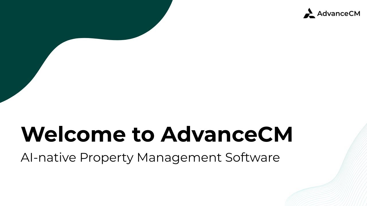 AdvanceCM | AI-native Property Management Software