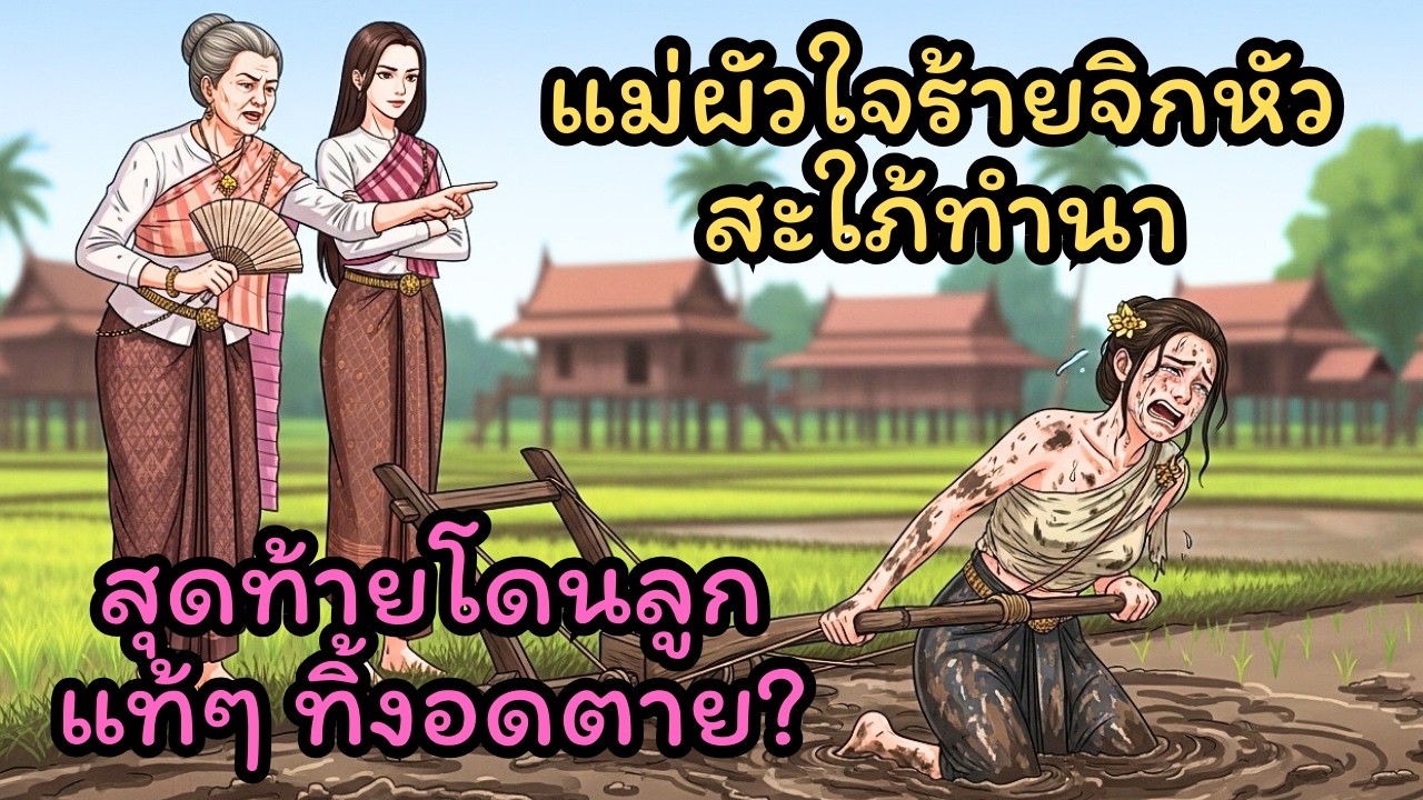 น้ำตาสะใภ้! แม่ผัวใช้แรงงานหนักเพื่อสปอยล์ลูกสาว แต่ผลลัพธ์กลับน่าเศร้า